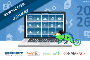 Read more about the article speedikon Firmengruppe: Newsletter Januar 2026