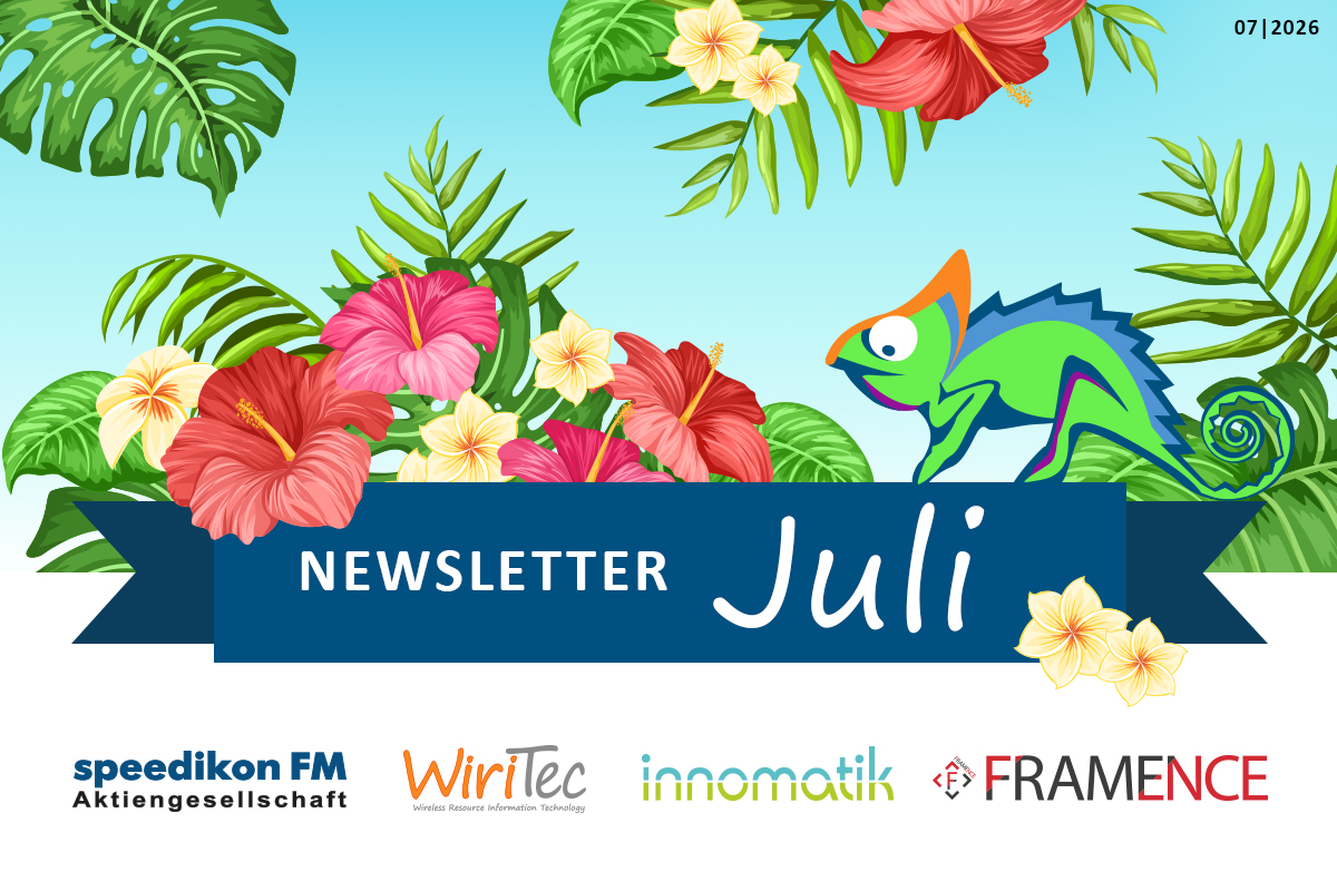 Read more about the article speedikon FM-Firmengruppe: Newsletter Juli 2026
