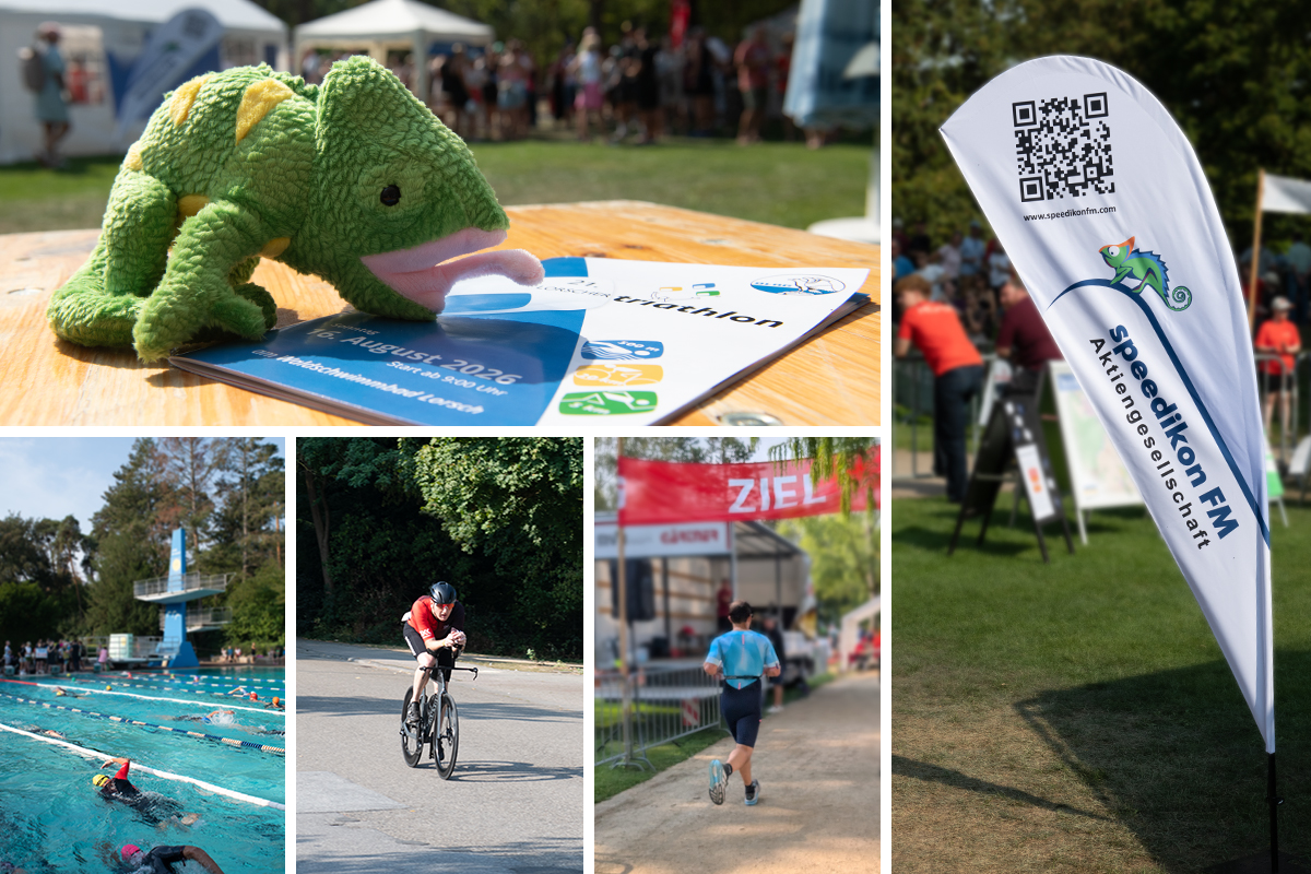 Read more about the article speedikon FM AG unterstützt 21. Lorscher Triathlon