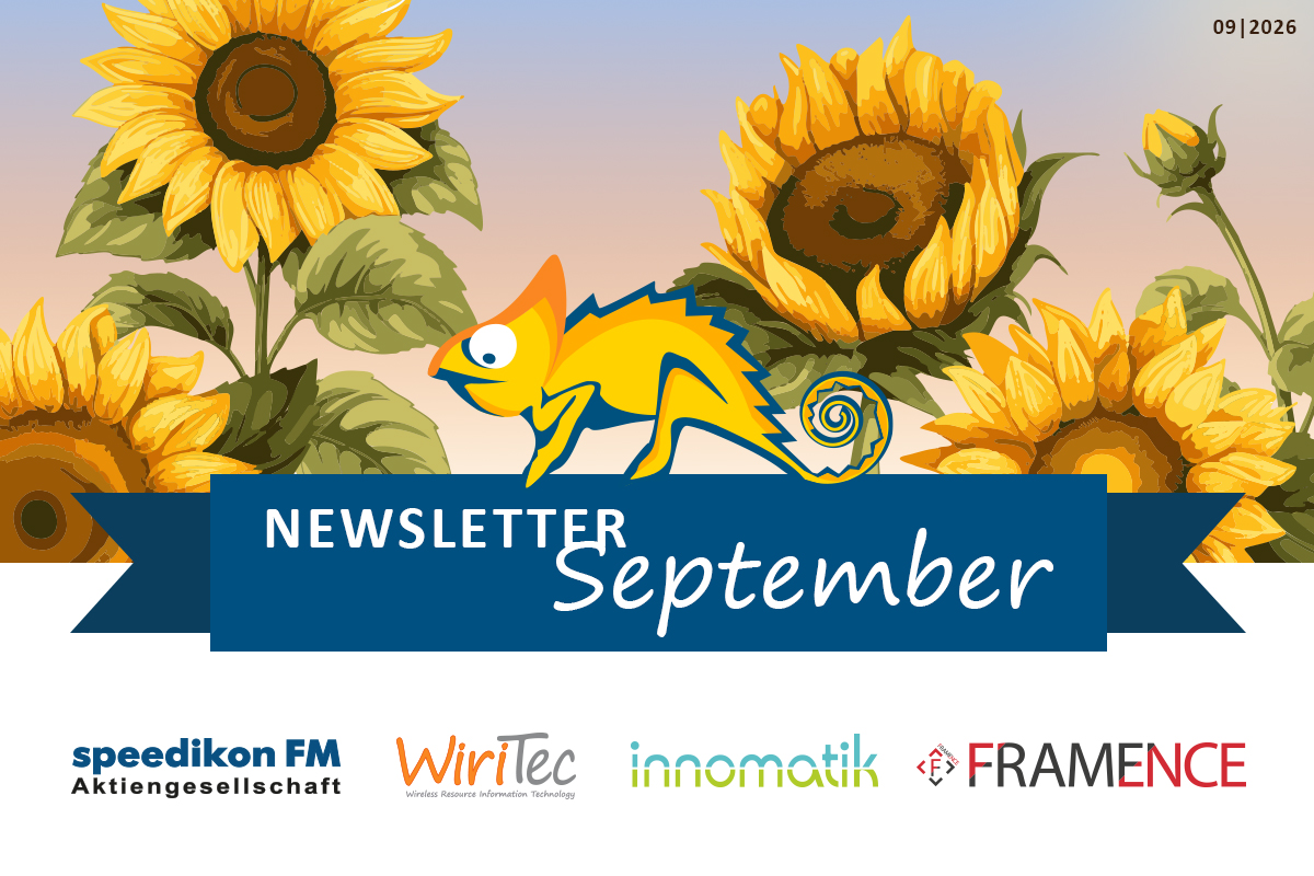 Read more about the article speedikon FM-Firmengruppe: Newsletter September 2026
