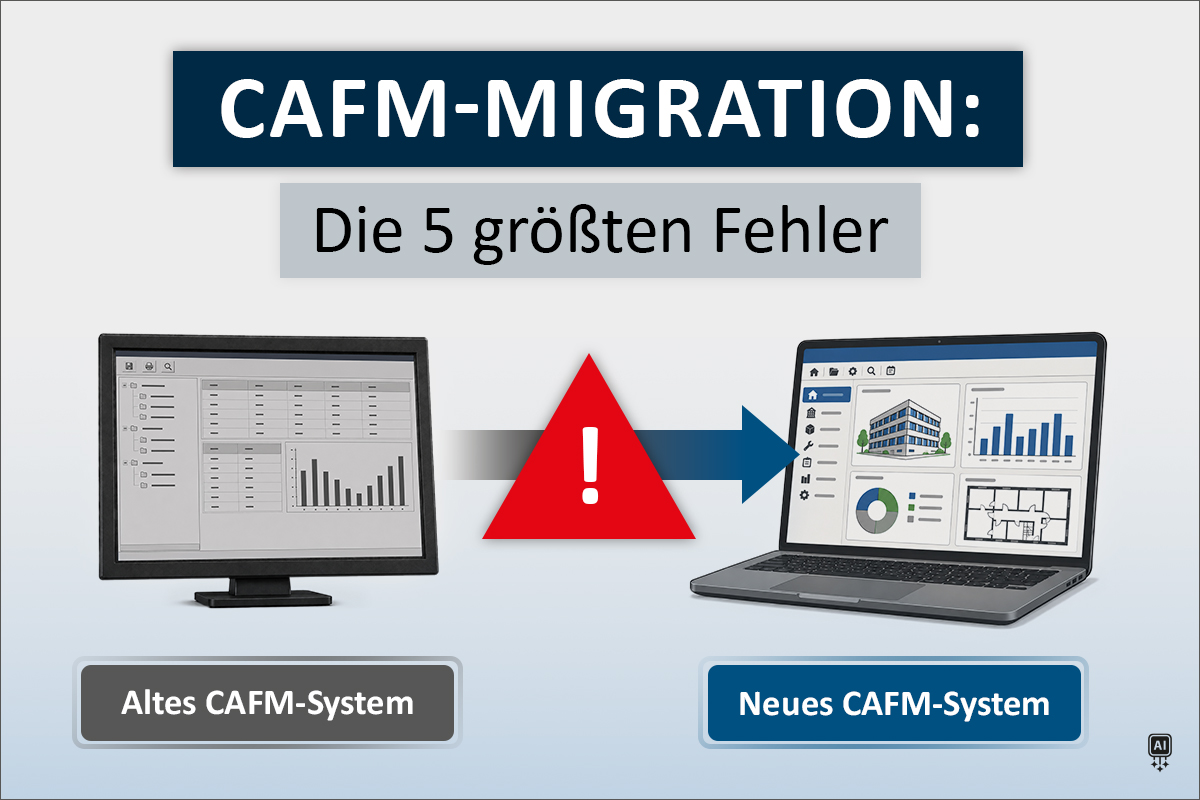 Read more about the article Die 5 größten Fehler, die Unternehmen bei einer CAFM-Migration machen